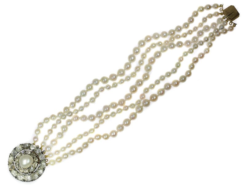 Bracelet Bracelet perle, diamant 58 Facettes 16323-0044