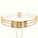 Bracelet Bracelet ancien en or chaines et plaques émaillées 58 Facettes 21-039