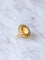 Bague Bague de cocktail ancienne citrine sur or jaune et vert 18Kt 58 Facettes