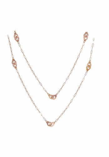 Collier Collier DINH VAN Sautoir Menottes R8 58 Facettes 62897-58992