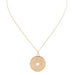 Ginette NY Necklace Donut On Chain Necklace Rose gold 58 Facettes 2519192CN