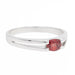 Ring 66 Ring White gold Ruby 58 Facettes 2461185CN