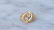 Bague Bague spirale or rose et diamants 58 Facettes