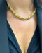 Necklace Necklace in yellow gold chain link 58 Facettes 1