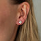 Boucles d'oreilles PUCES D'OREILLES OR & OXYDES DE ZIRCONIUM 58 Facettes BO/220101 NSS