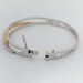 Bracelet Bangle bracelet in white gold and diamonds 58 Facettes 20617