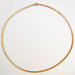 Chain necklace in rose gold Y mesh 58 Facettes 15-197