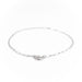Dinh Van Necklace Handcuffs Necklace White Gold Diamond 58 Facettes 1587782CN