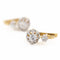 Boucles d'oreilles Boucles d'oreilles Dormeuses Or jaune Diamant 58 Facettes 2140173CN