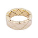 Ring 51 Chanel ring, “Quilted”, yellow gold. 58 Facettes 32576