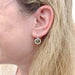 Boucles d'oreilles Boucles d'oreilles Pomellato "Colpo di Fulmine", or blanc, péridots, diamants. 58 Facettes 32766