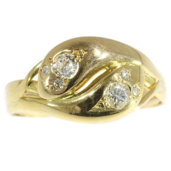Bague 55 Bague en or avec diamants 58 Facettes 16021-0094