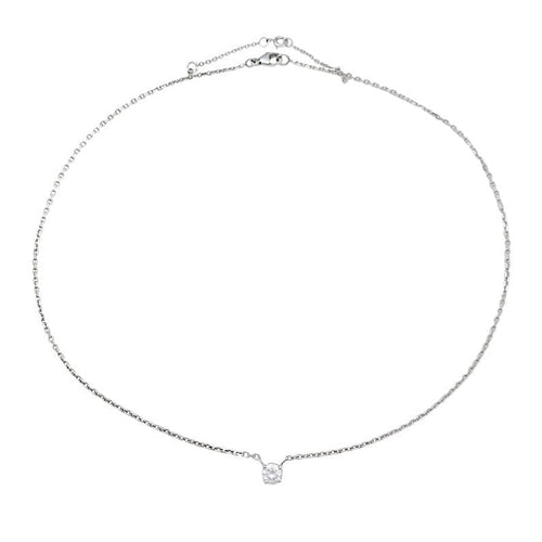 Collier Collier solitaire diamant. 58 Facettes 31206