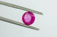 Gemstone Rubis 1.90cts non chauffé de Birmanie 58 Facettes 248