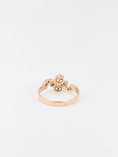 Bague Bague perles fines et diamants 58 Facettes 447