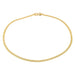 Necklace Fancy mesh necklace Yellow gold 58 Facettes 2270653CN