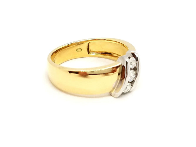 Bague 55 Bague Or jaune Diamant 58 Facettes 718100CN