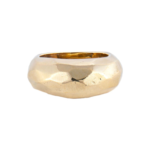 Bague 51 / Or Jaune BAGUE "FACETTE" OR JAUNE 58 Facettes bo/220021 RIV