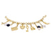 Bracelet Louis Vuitton bracelet, "Idylle", charms, yellow gold, white gold, pearls. 58 Facettes 33013