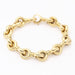 Bracelet Bracelet Or jaune maille circulaire 58 Facettes E359502B