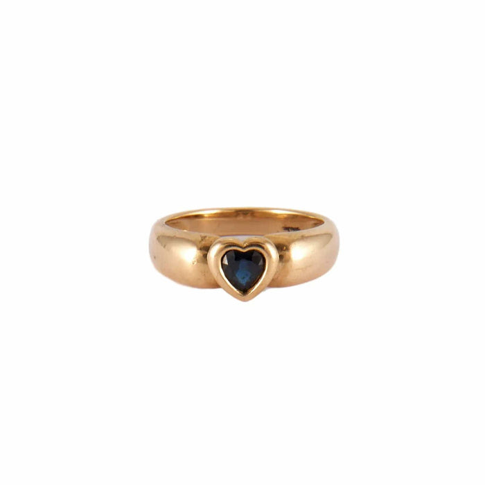 Bague BAGUE COEUR OR & SAPHIR 58 Facettes BO/230022