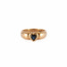 Bague BAGUE COEUR OR & SAPHIR 58 Facettes BO/230022