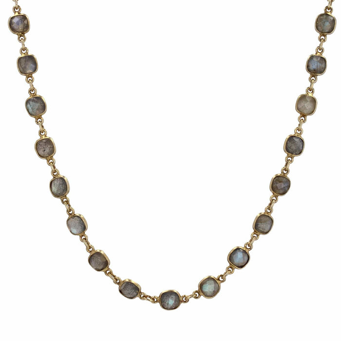 Collier Collier en labradorites 58 Facettes 18-337