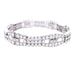Bracelet Bracelet, or blanc, diamants. 58 Facettes 32852