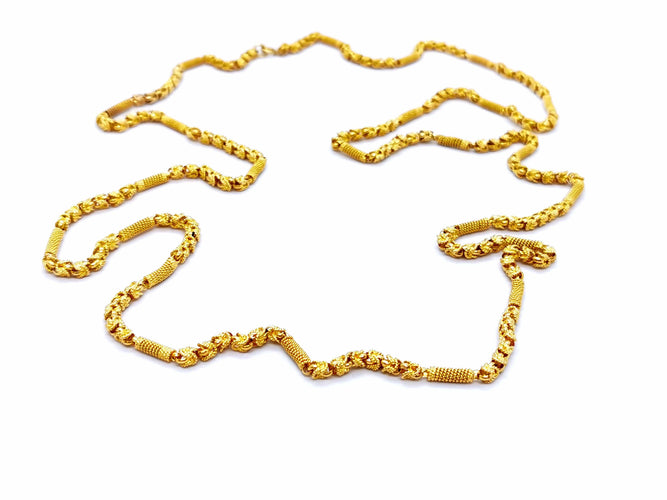 Collier Collier Sautoir Or jaune 58 Facettes 968070CN