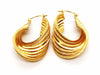 Earrings Creole earrings Yellow gold 58 Facettes 1643998CN