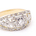 Ring 54 Belle Epoque Ring Platinum Yellow Gold Diamonds 58 Facettes D359890JC