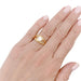 Ring 51 Cartier ring, “Astragale”, yellow gold, diamond. 58 Facettes 32793