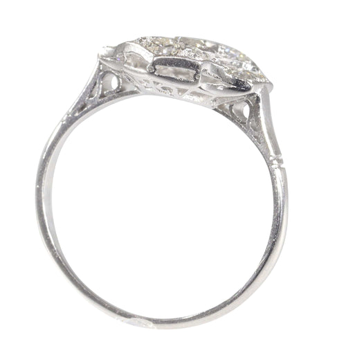 Bague 54 Bague de fiançailles en diamant 58 Facettes 22329-0120