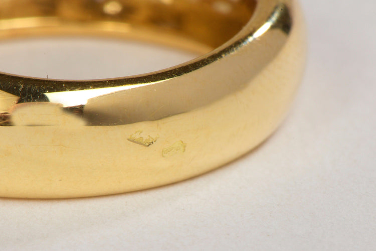Bague 54 Bague Or jaune Saphir 58 Facettes 00440CN