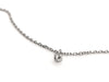 Necklace Cable link necklace White gold Diamond 58 Facettes 1606393CD