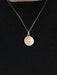AUGIS pendant - Love medal in gold, More than yesterday, less than tomorrow 58 Facettes J252
