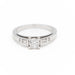 53 Mauboussin Ring Solitaire Courtisane Ring White Gold Diamond 58 Facettes 2057826CN
