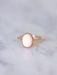 Bague or rose ancienne corail peau d'ange 58 Facettes