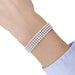 Bracelet Bracelet or blanc, diamants. 58 Facettes 32335