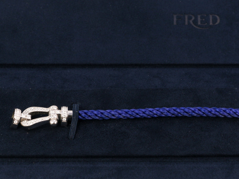Bracelet FRED - Bracelet Force 10 en or blanc, diamants 58 Facettes 639