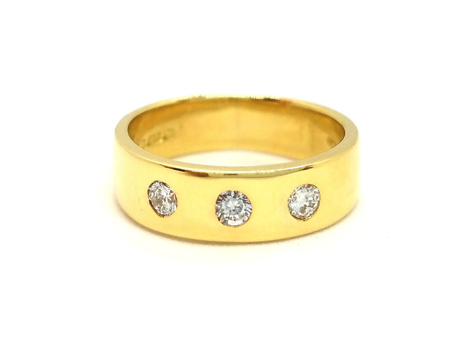 Bague 50 Bague Or jaune Diamant 58 Facettes 757306CN