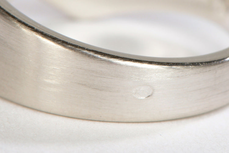 Bague 54 Bague Or blanc Diamant 58 Facettes 05672CD