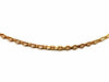 Necklace Cable link necklace Yellow gold 58 Facettes 1468401CN