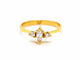 Bague 55 Bague Or jaune Diamant 58 Facettes 06320CD