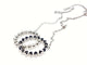 Collier Collier Or blanc Diamant 58 Facettes 06022CD