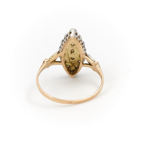 Bague 52 Bague Marquise Or jaune Diamant 58 Facettes 1692805CN