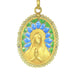 Pendentif Pendentif émail plique-ajour et perles de rocaille 58 Facettes 23191-0421