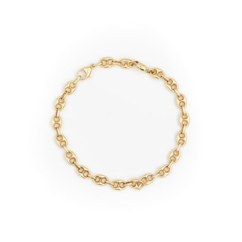 Bracelet Bracelet Grain de café Or jaune 58 Facettes 2034055CN