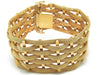 Bracelet Woven yellow gold bracelet 58 Facettes 0