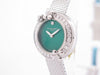 CHAUMET hydrangea watch 22 mm quartz 44 diamonds steel 58 Facettes 258095